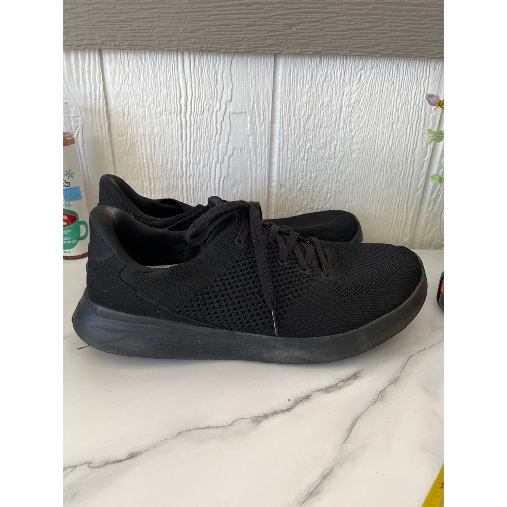 Kizik Men's‎ Black Lace Up Athletic Sneakers Size 13-14.5 US